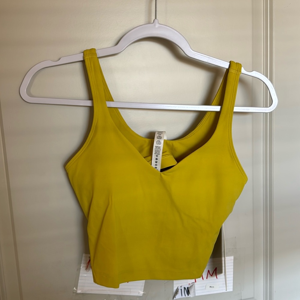 NWT yellow Align tank